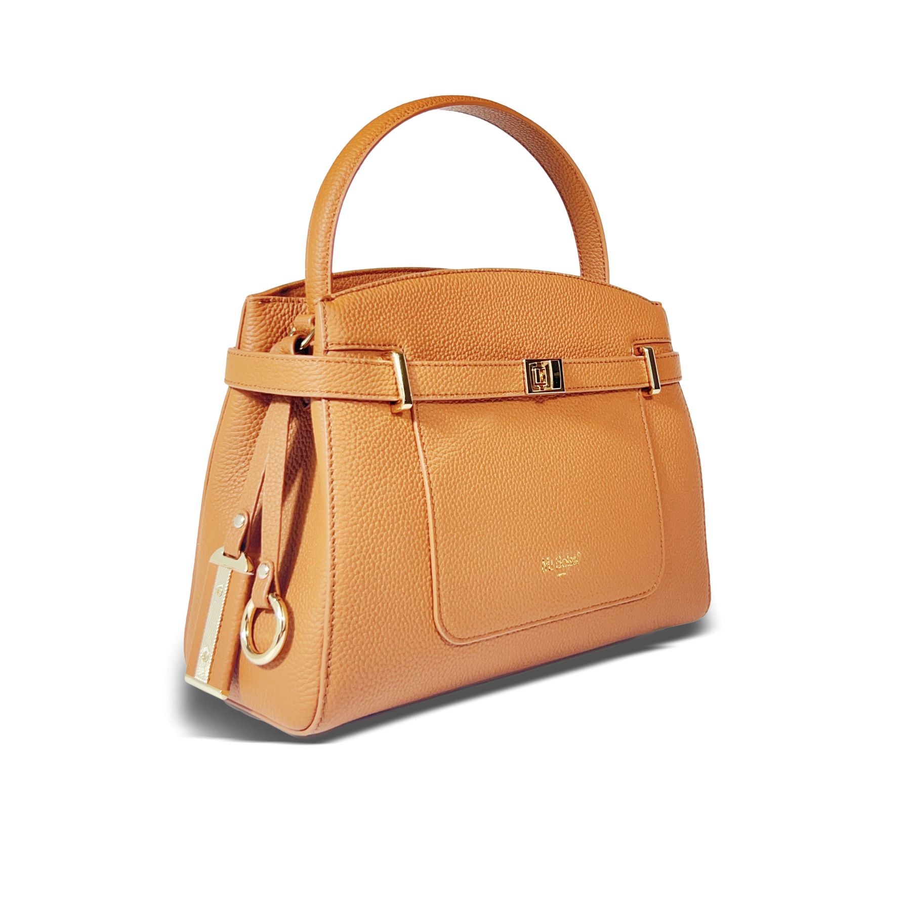 Manhattan Top Handle Bag - Biscuit