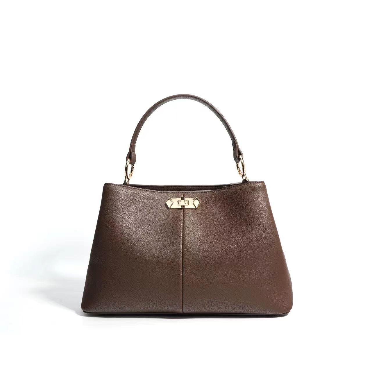 Eva Top Handle Bag - Coffee