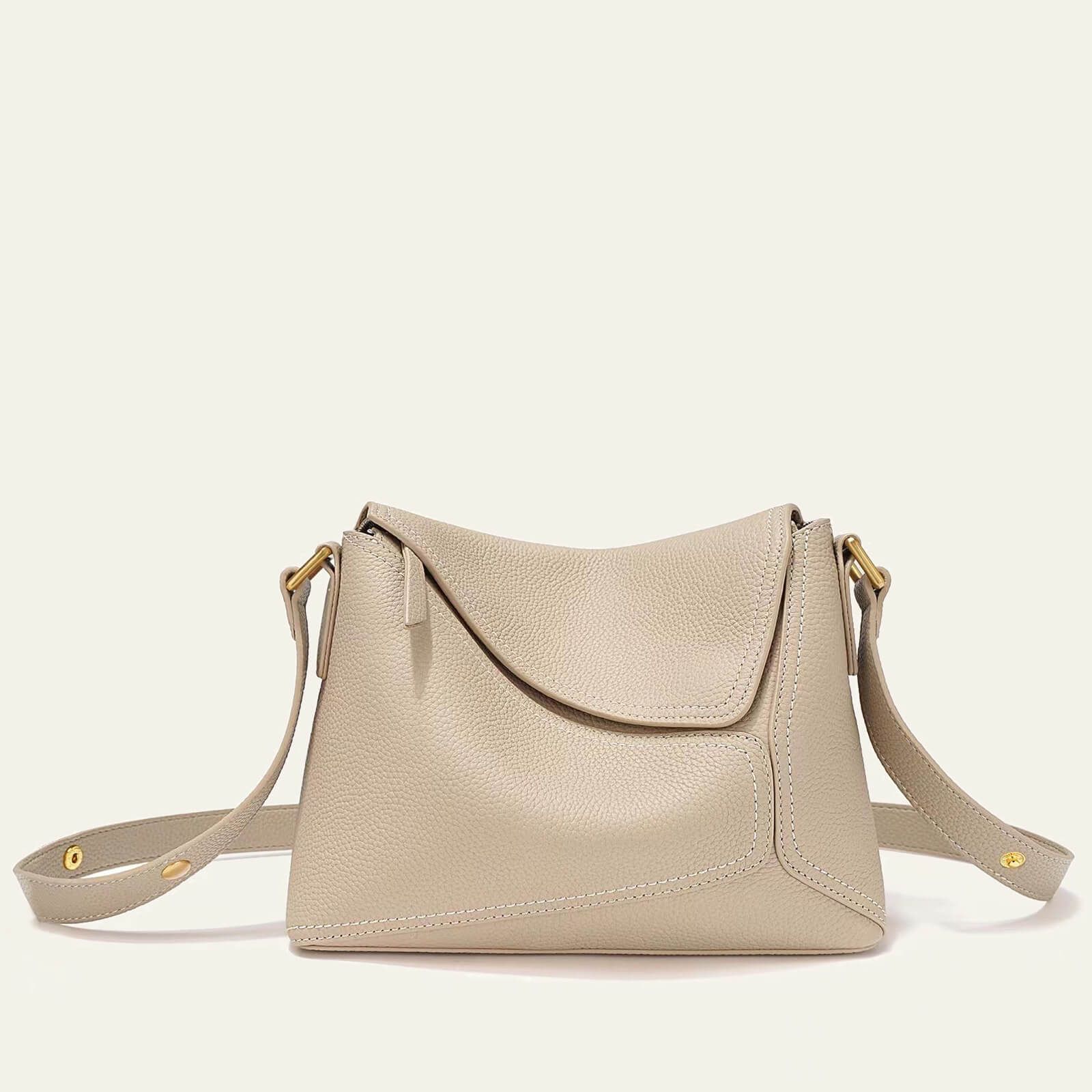 Lucia Dos Shoulder/Crossbody Bag - Grey