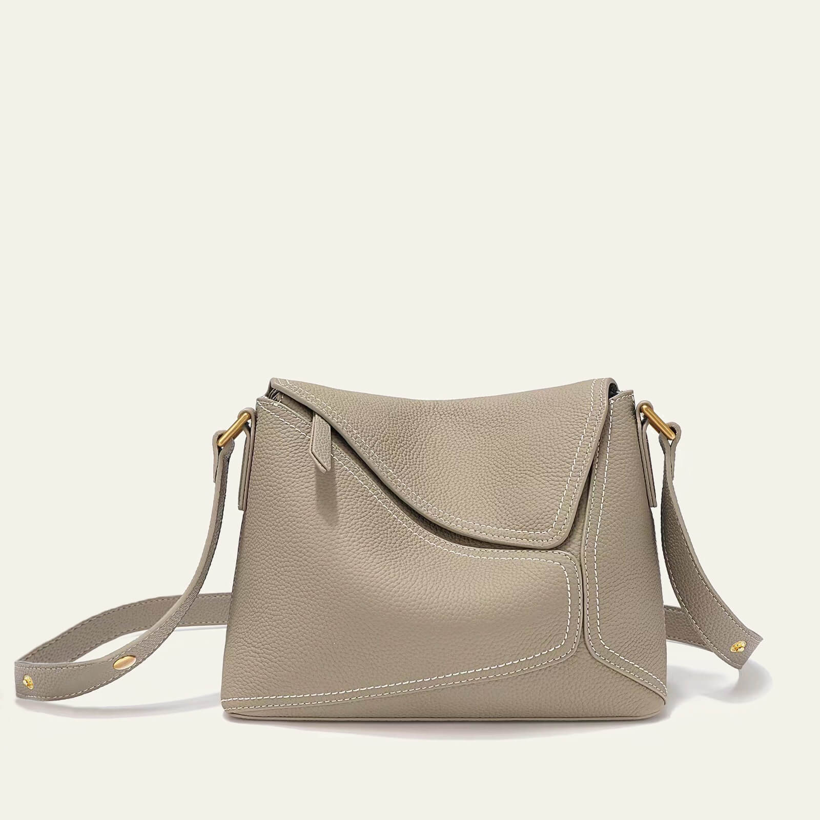 Lucia Dos Shoulder/Crossbody Bag - White