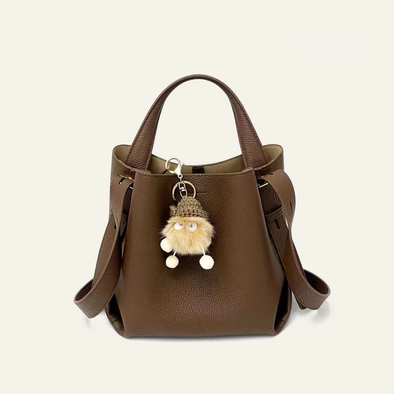 Amora Top Handle - Chocolate