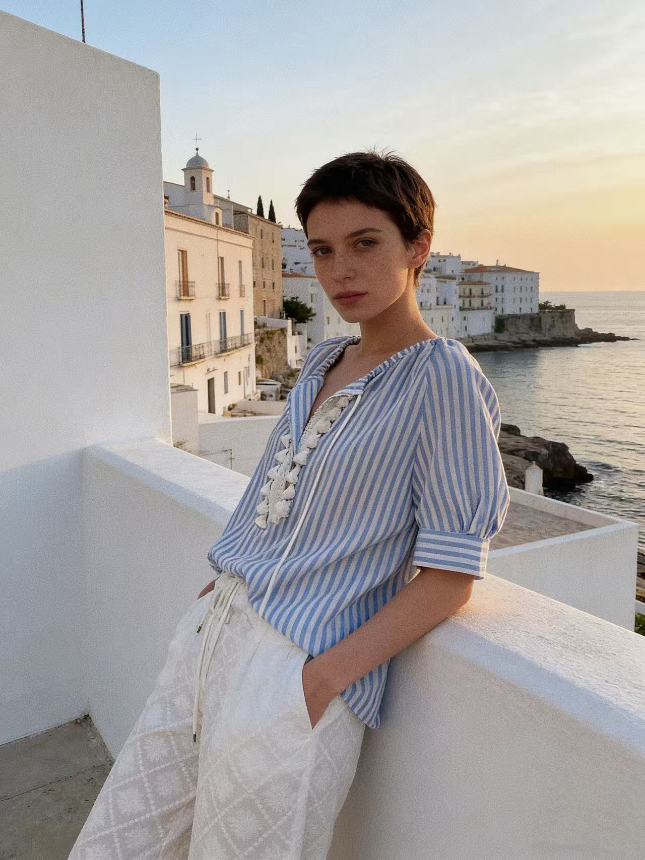 Blue Stripe Shirt