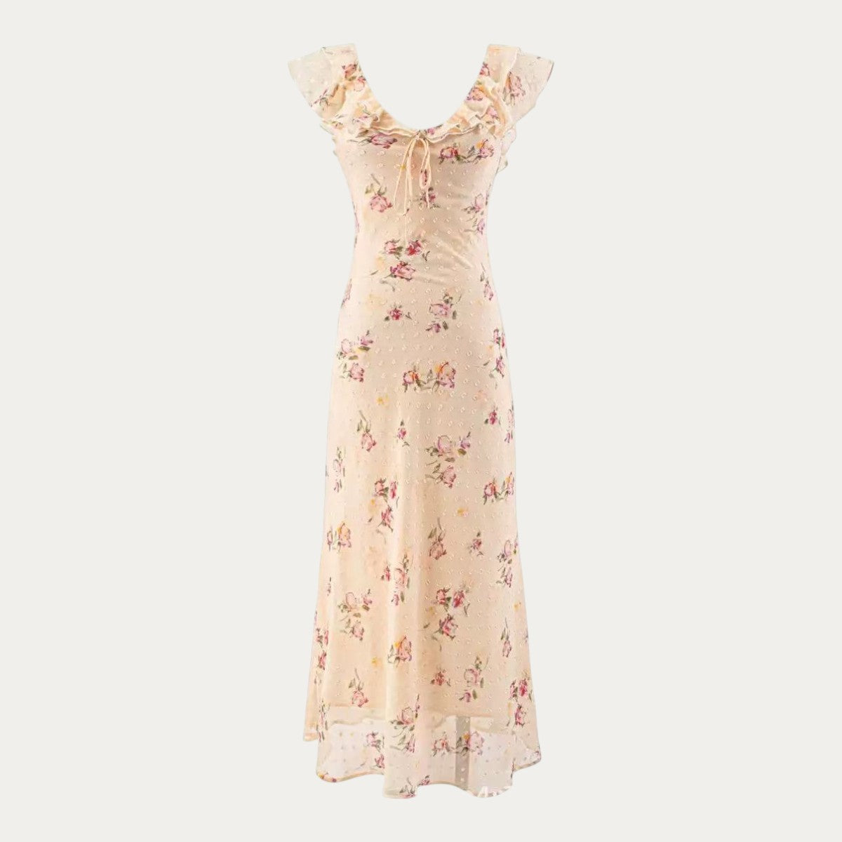 Floral Ruffle Dress