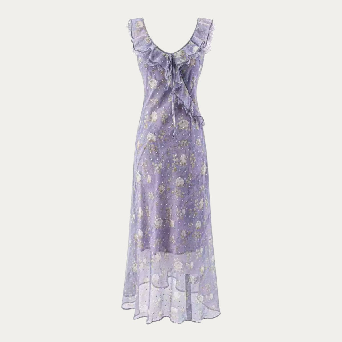 Floral Ruffle Dress