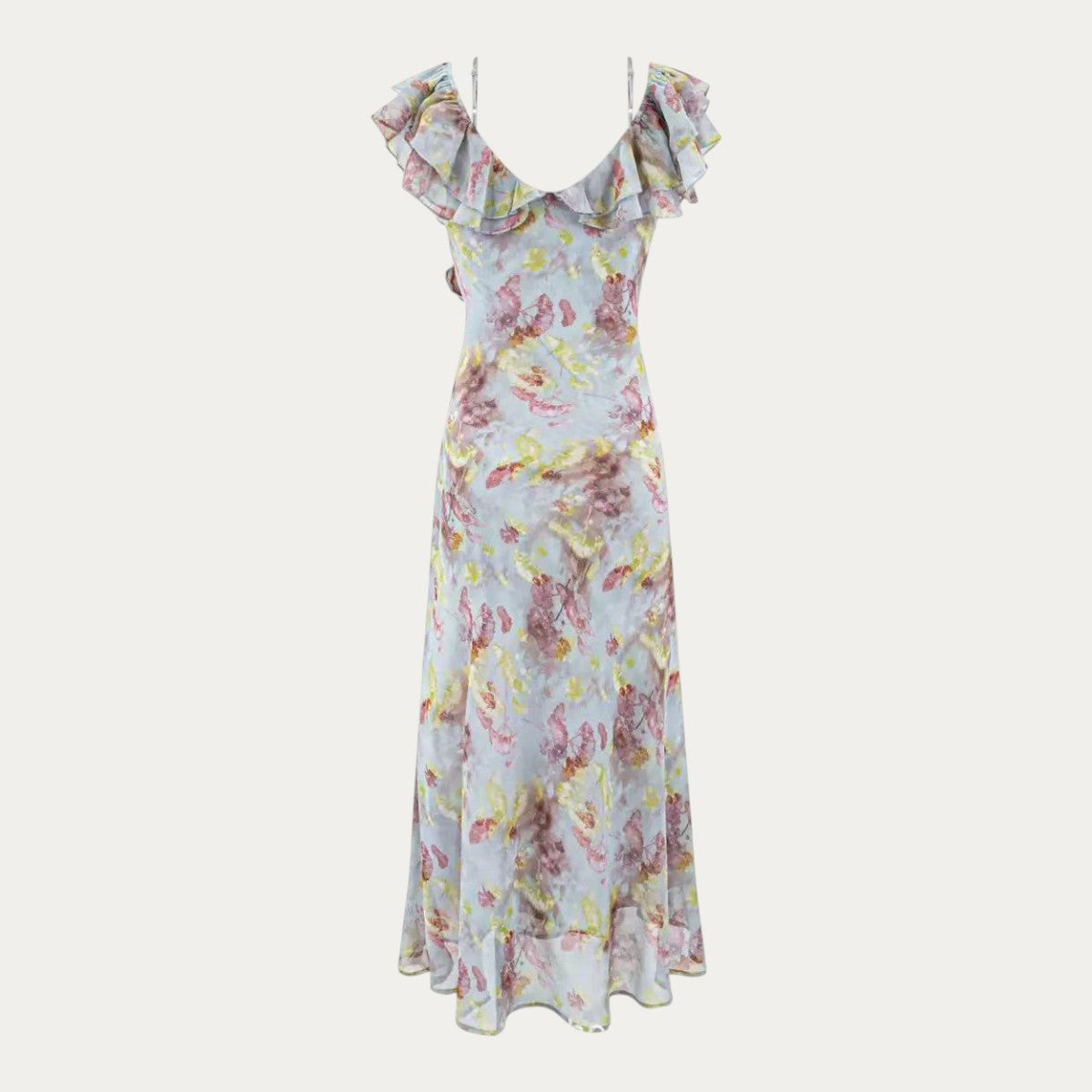 Floral Ruffle Dress