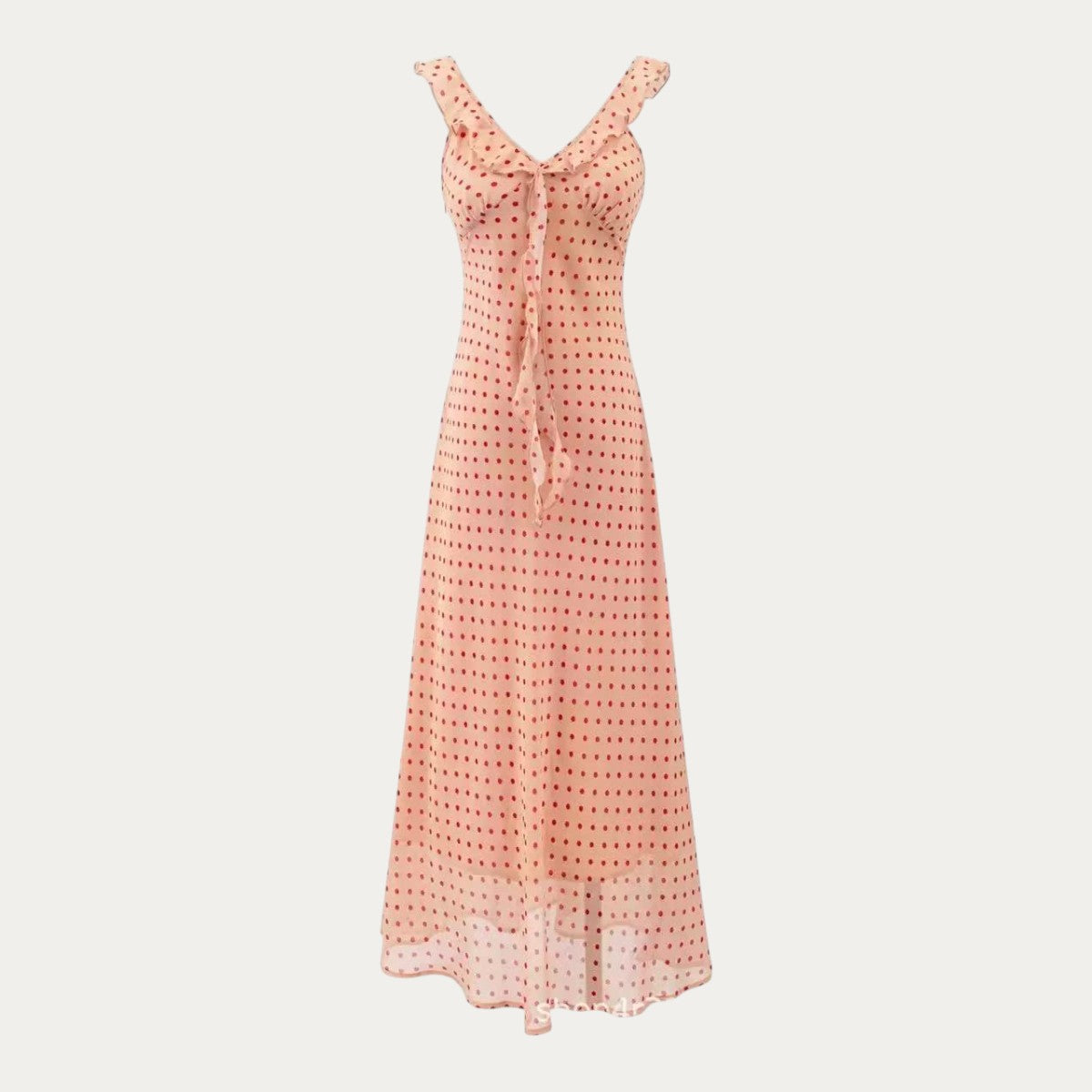 Polka Dot Midi Dress