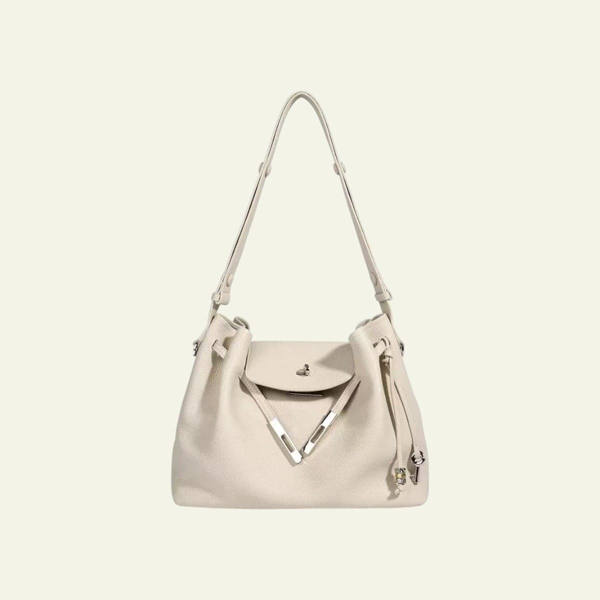 Grace Shoulder-Cream White
