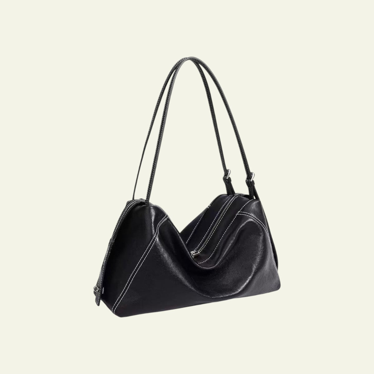 Seoul Shoulder Bag-Creamy White