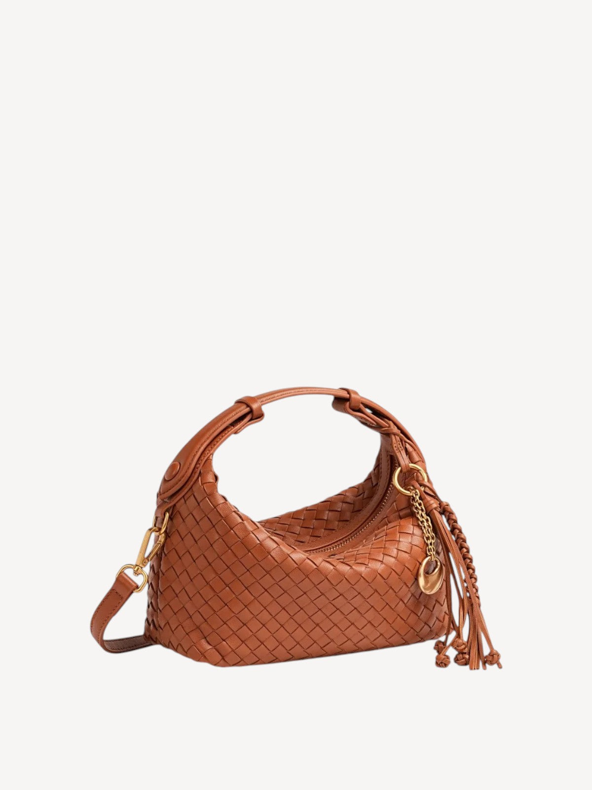 Camilla Half Moon Woven - Brown