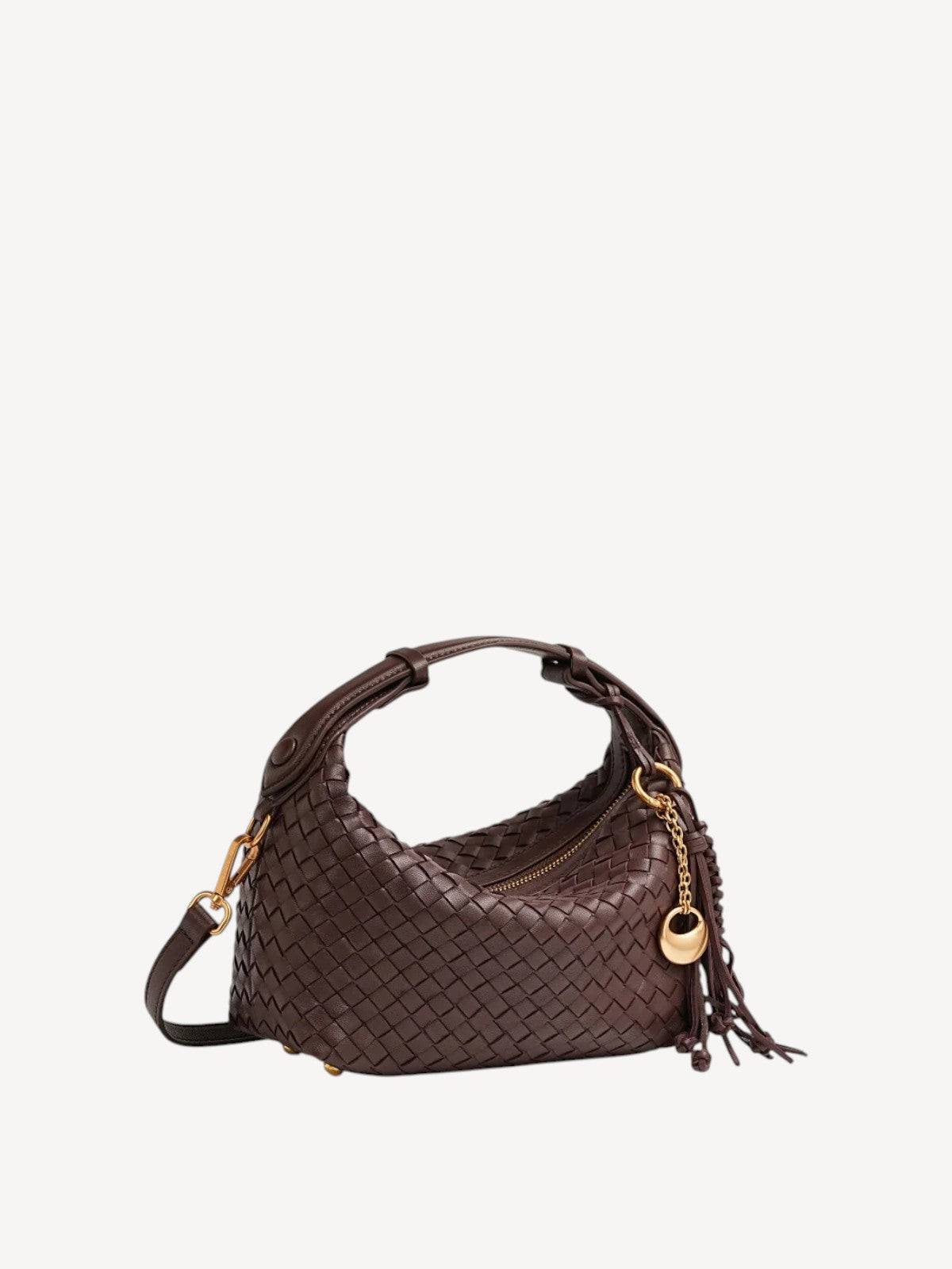 Camilla Half Moon Woven - Mocha