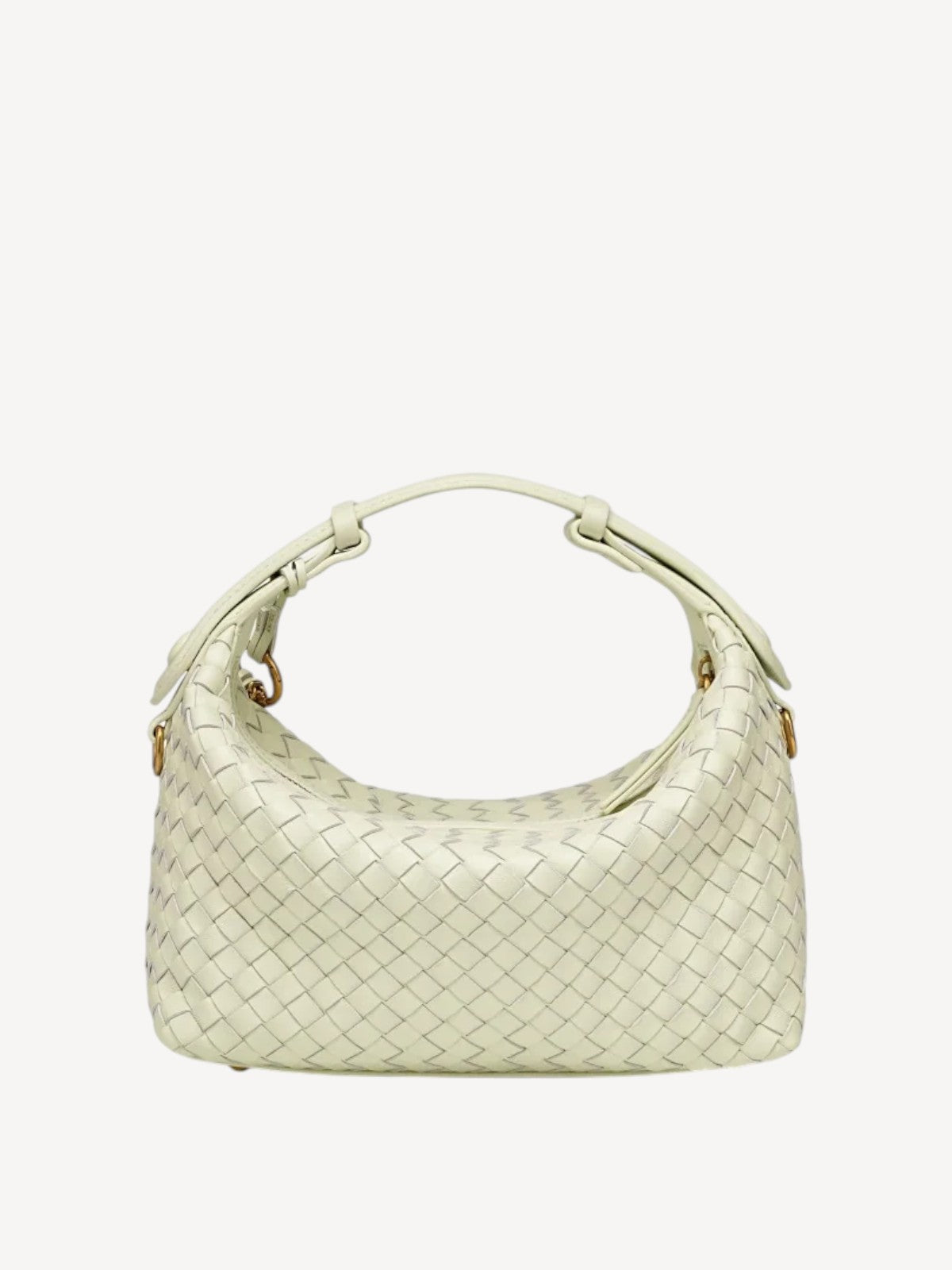 Camilla Half Moon Woven - Bubble Green