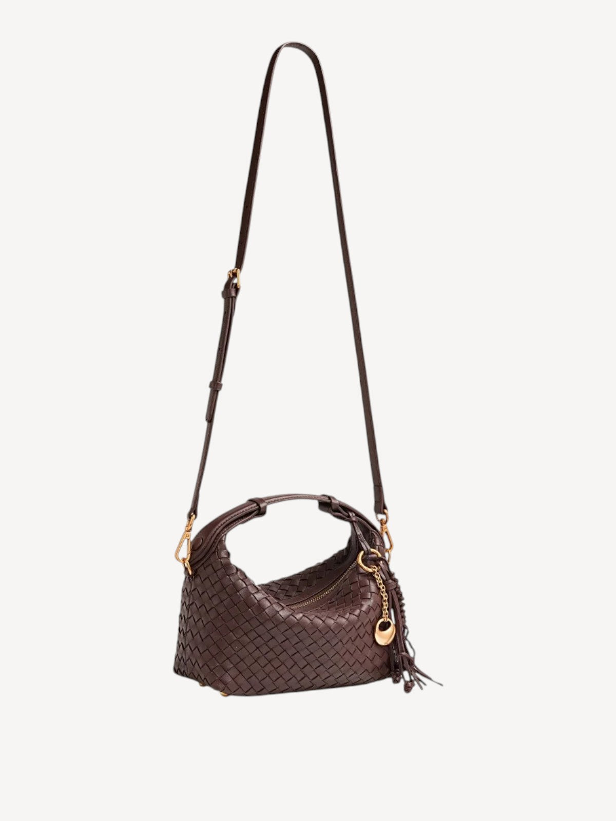 Camilla Half Moon Woven - Mocha