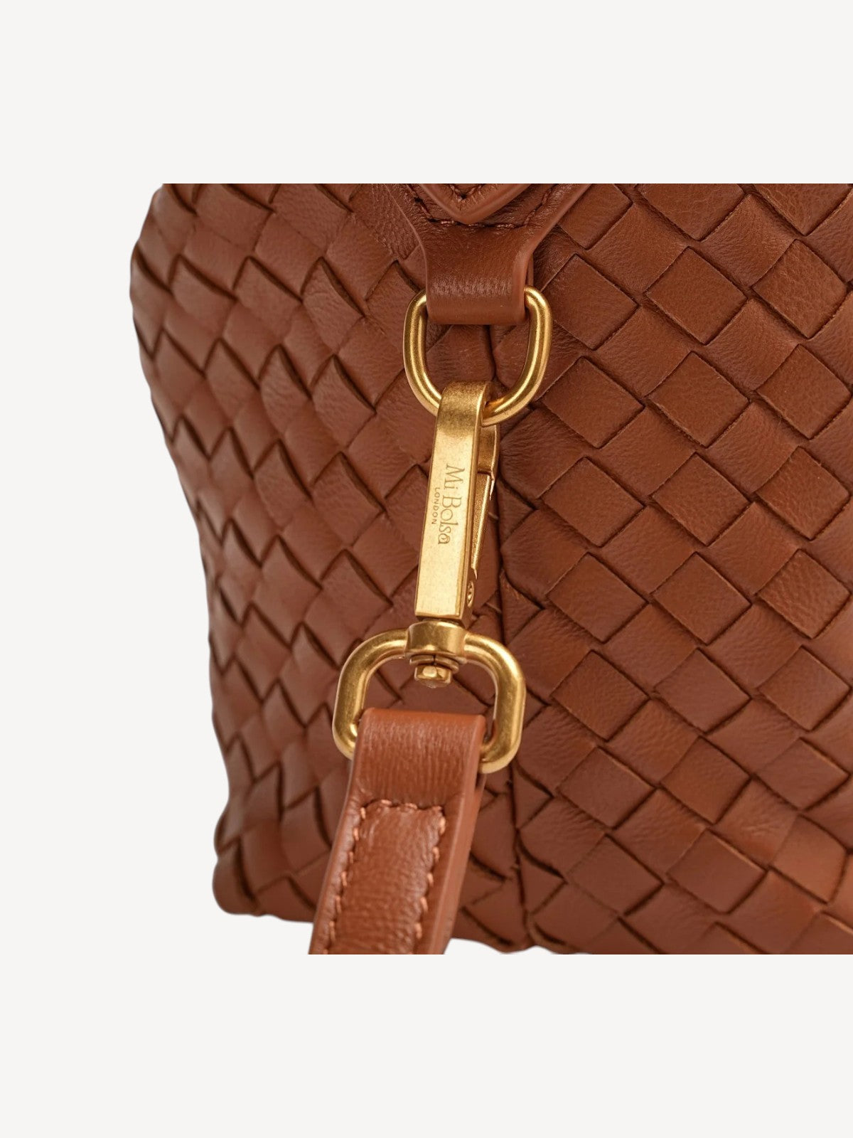 Camilla Half Moon Woven - Brown