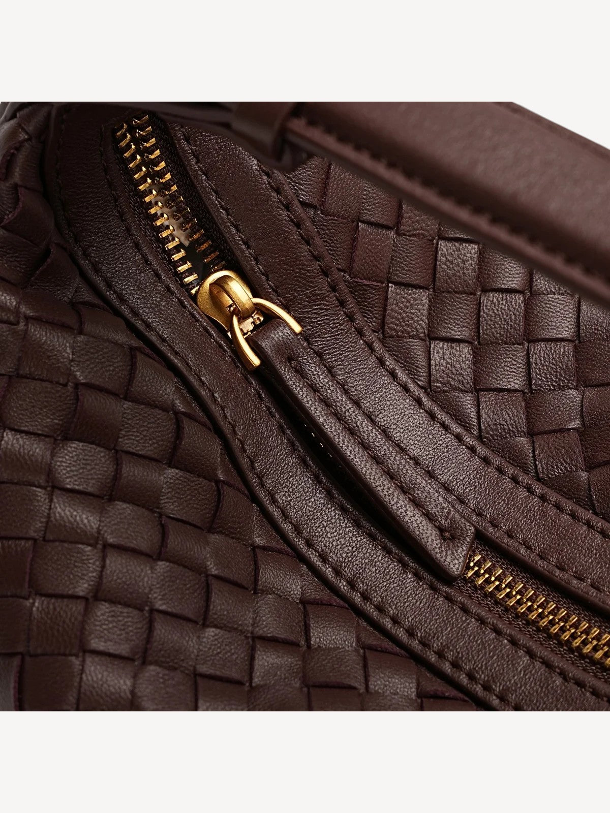 Camilla Half Moon Woven - Mocha
