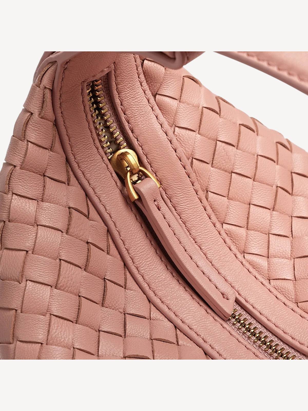 Camilla Half Moon Woven - Sakura Pink