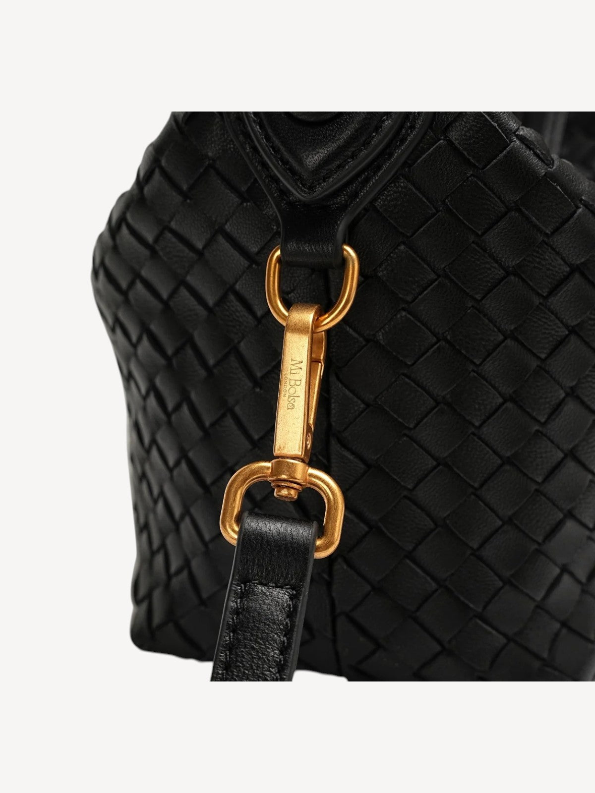Camilla Half Moon Woven - Black