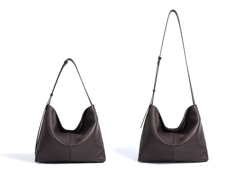 Soft Sheep Leather Shoulder - Mocha