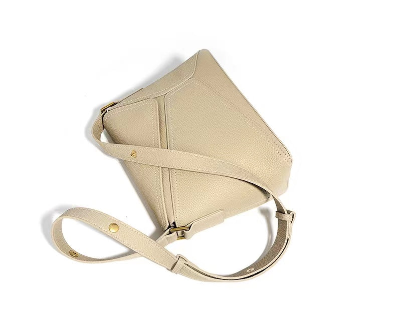 First Layer Cowhide Lucia Dos Shoulder/Crossbody Bag