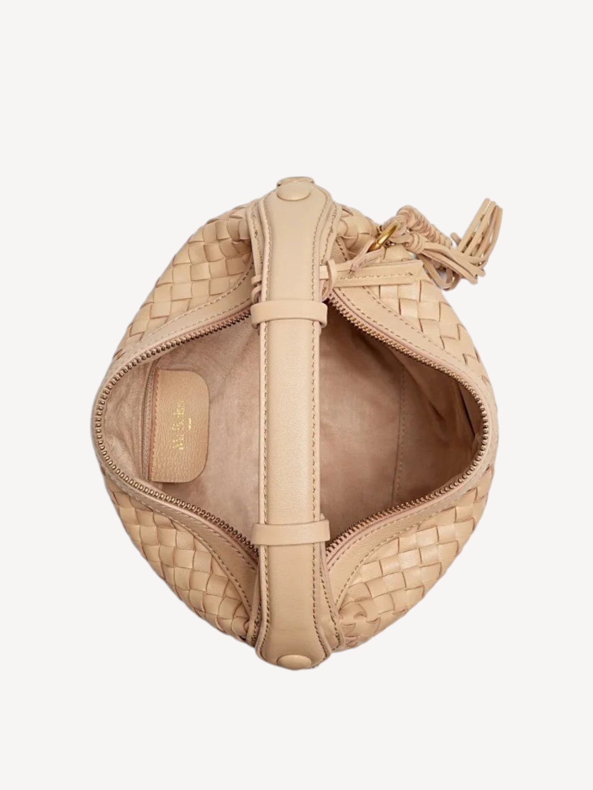 Camilla Half Moon Woven - Apricot