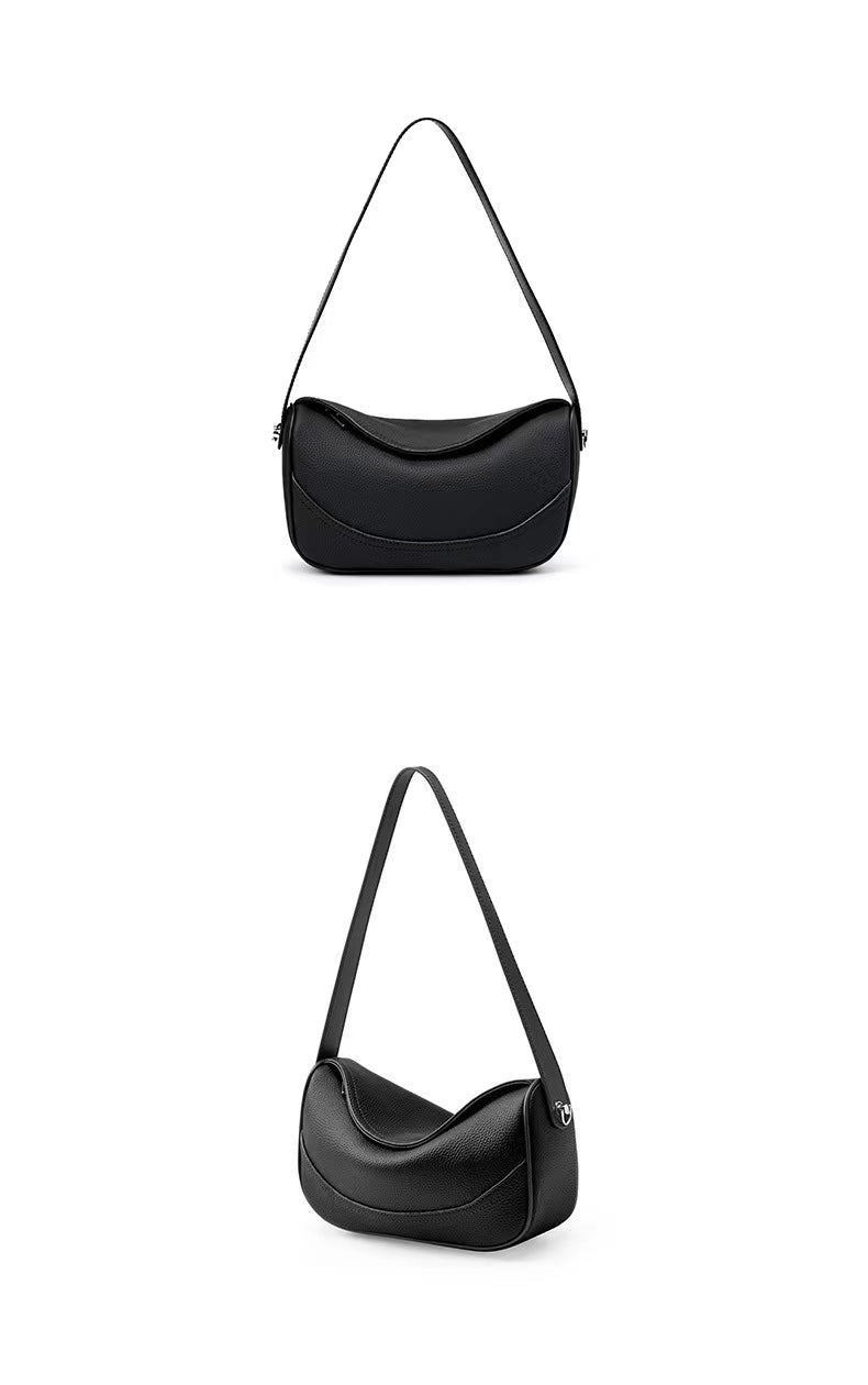 Top Tier Designer Bags Genuine Leather Bag Triangle Shoulder Bag
