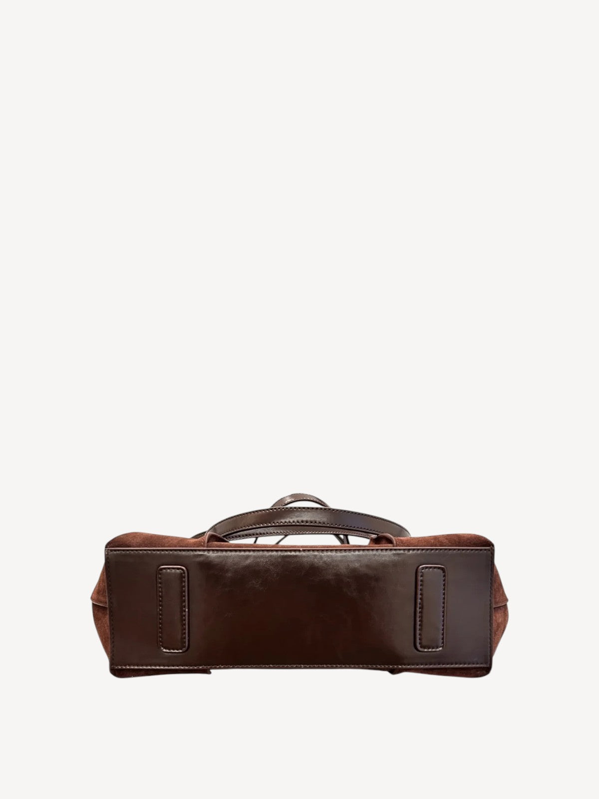 Wharf Tote - Coffee Suede