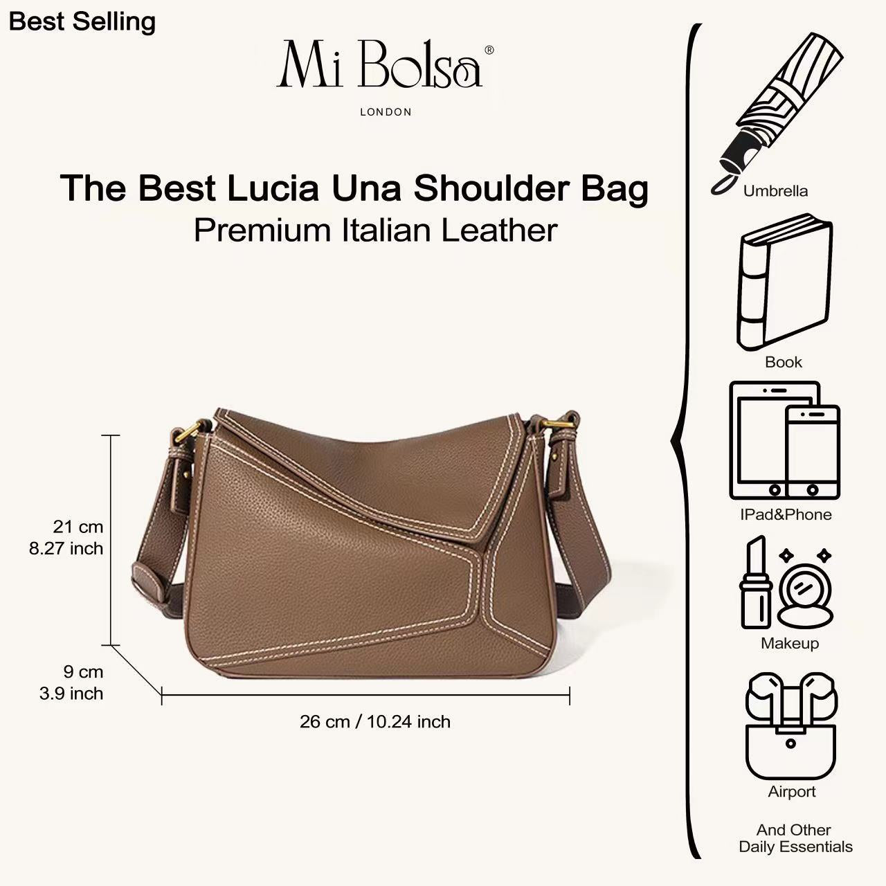 Lucia Una Shoulder/Crossbody Bag