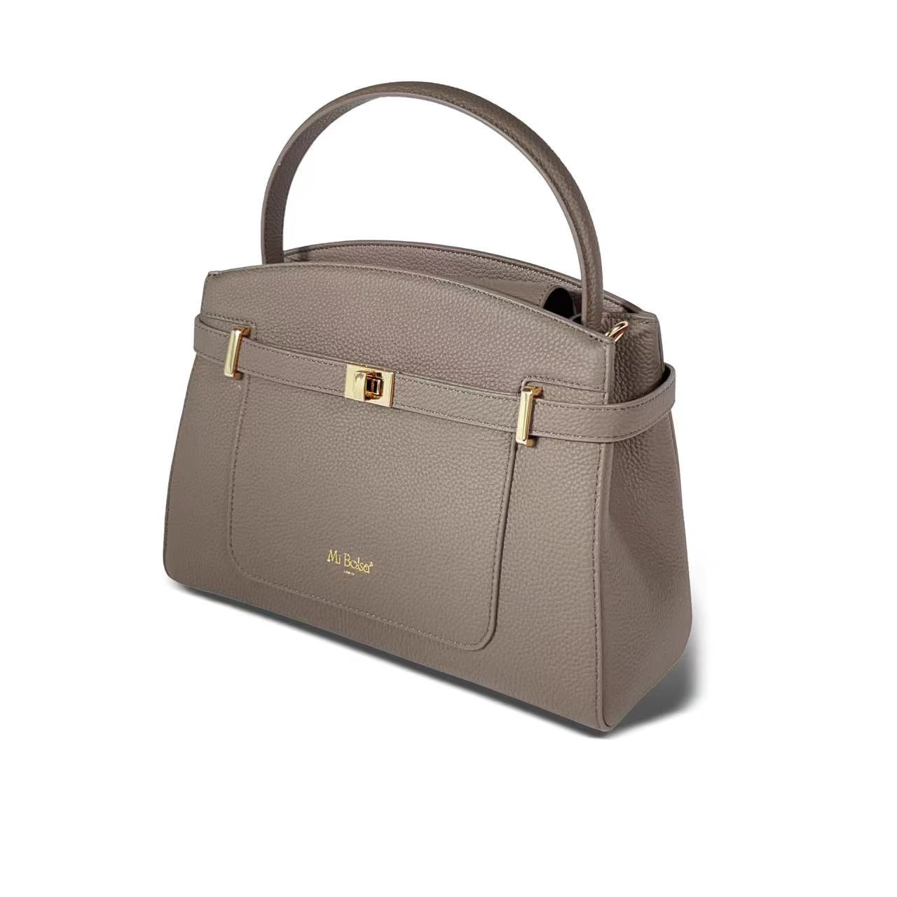 Manhattan Top Handle Bag - Grey