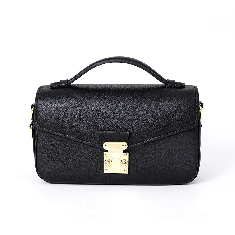 First Layer Cowhide Mirabelle Shoulder/Tote Bag