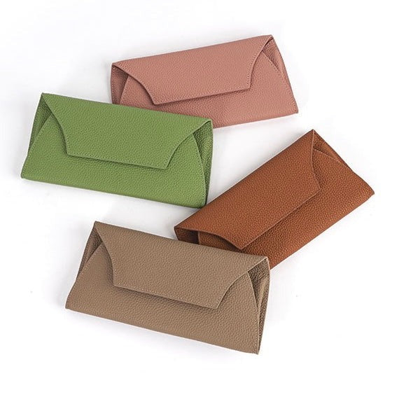 First Layer Cowhide Carnelian Card/Hand Bag