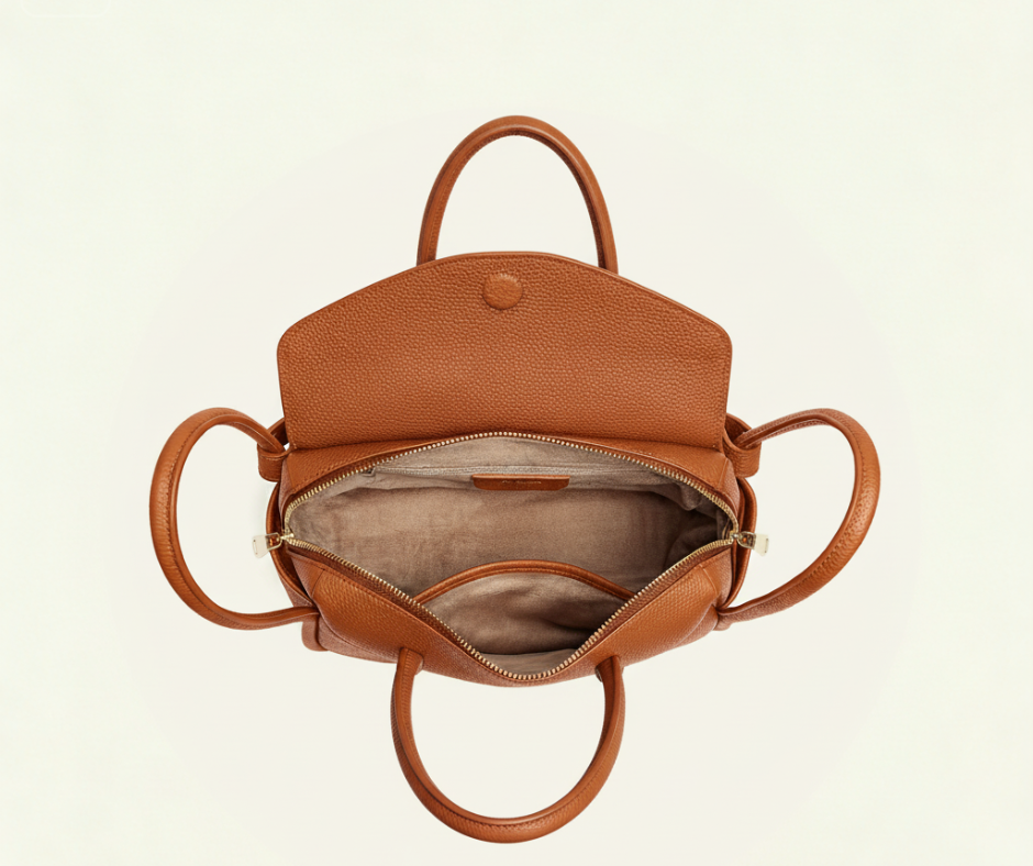 Carnaby Shoulder - Caramel