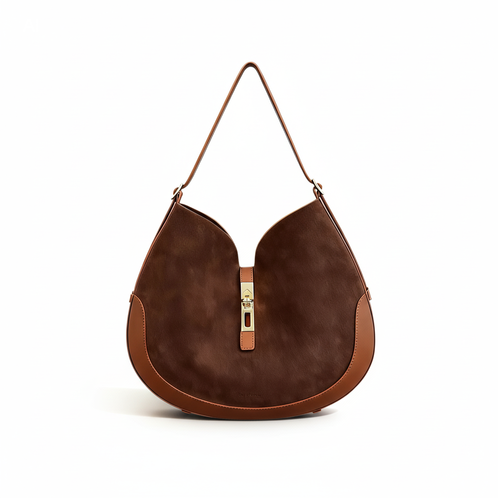Cotswolds Shoulder - Coffee Suede