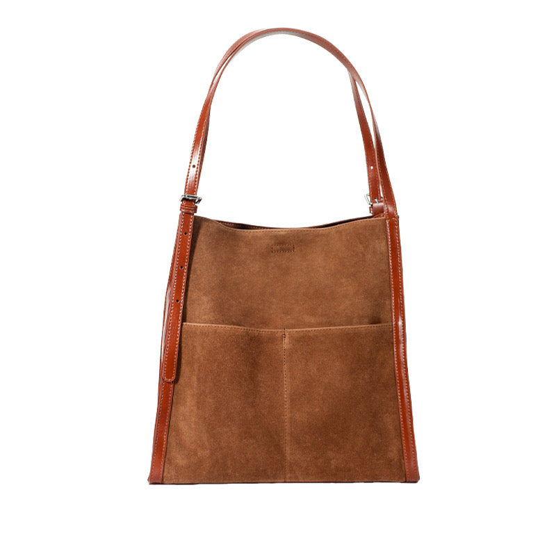 First Layer Cowhide Minnie Shoulder/Tote Bag