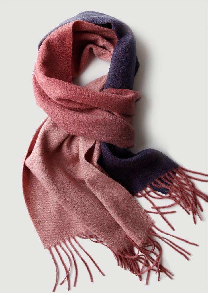 100% Mongolia Cashmere Rita Scarves (Double Sides)