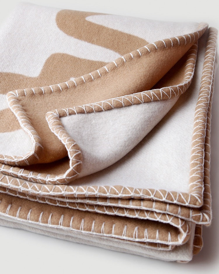 100% Lamb Wool Love Blanket
