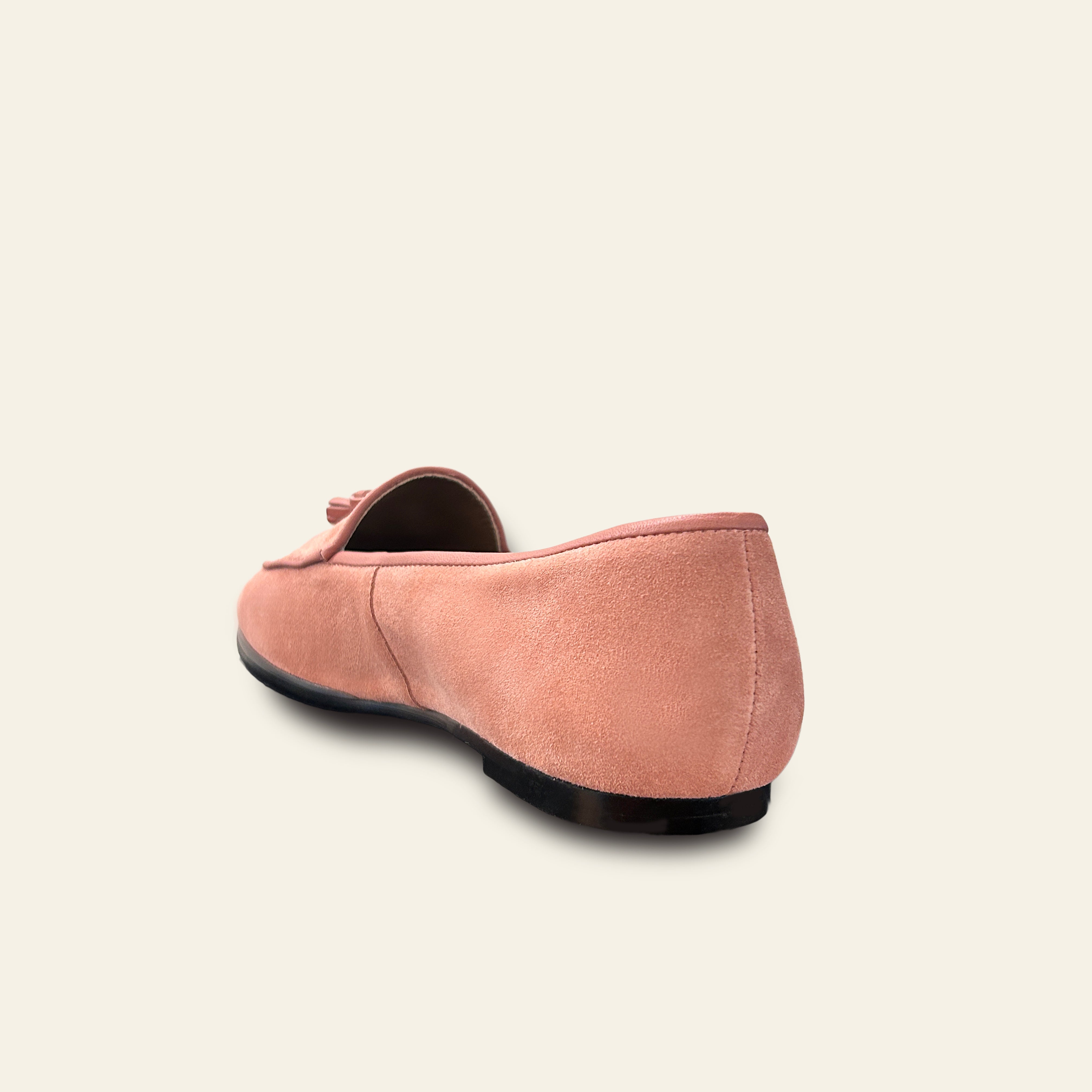 Mia Suede Loafer - Pink Lady