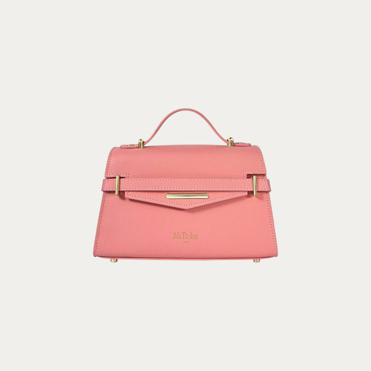 "Mi" Top Handle -Baby Pink
