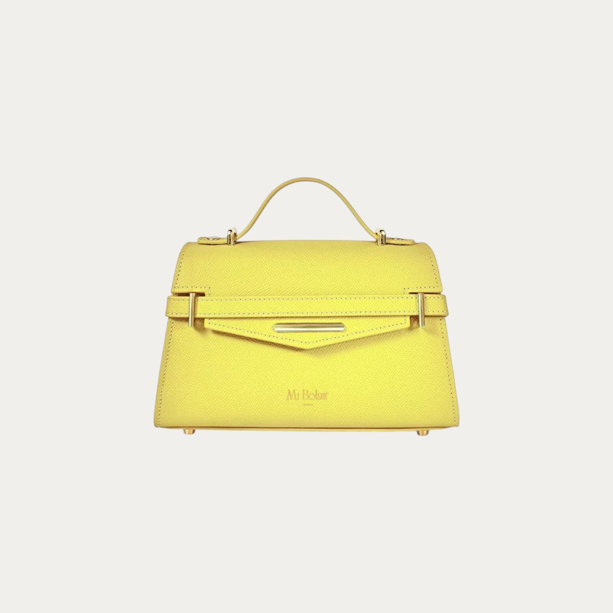 "Mi" Top Handle -Baby Yellow