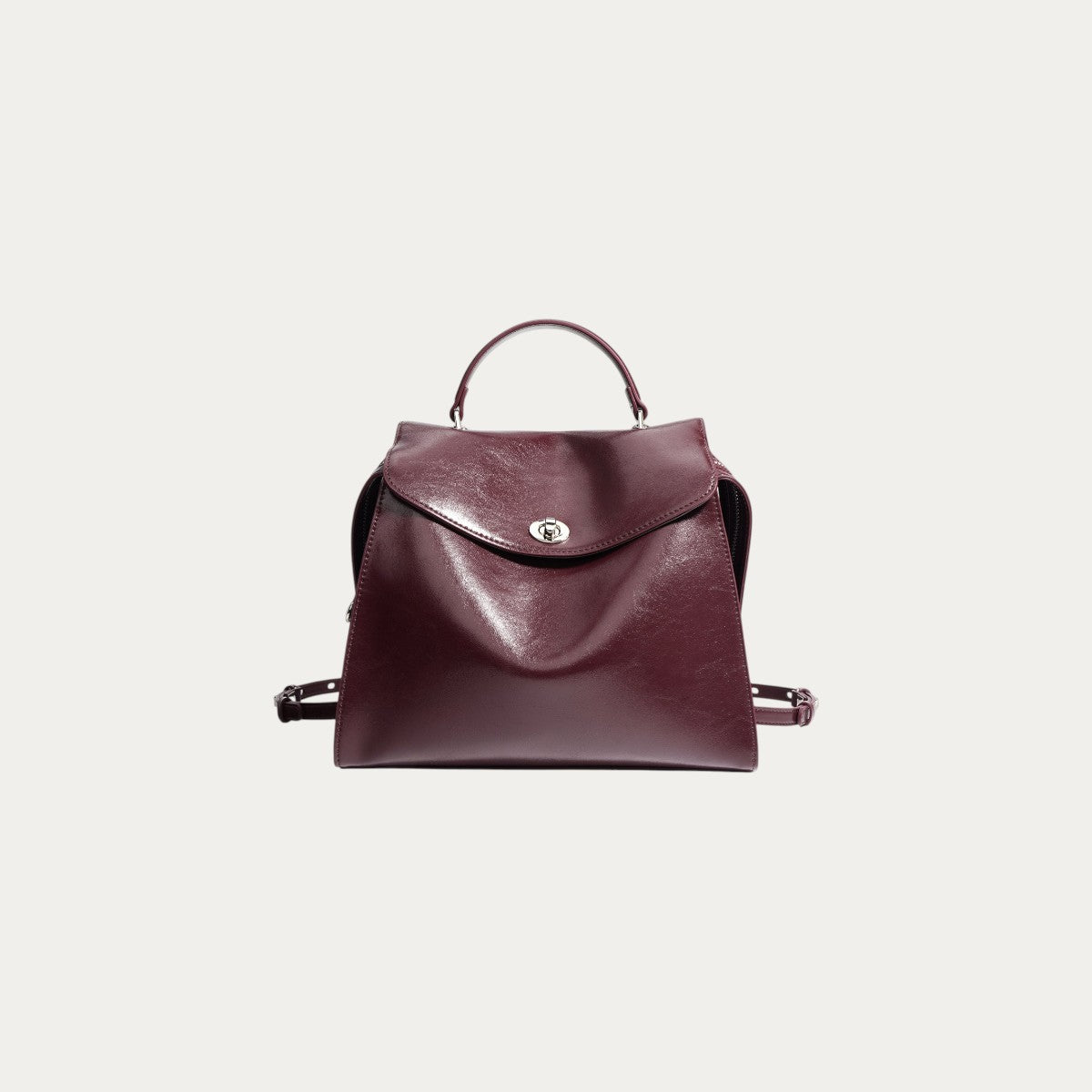 Backpack/Shoulder - Burgundy
