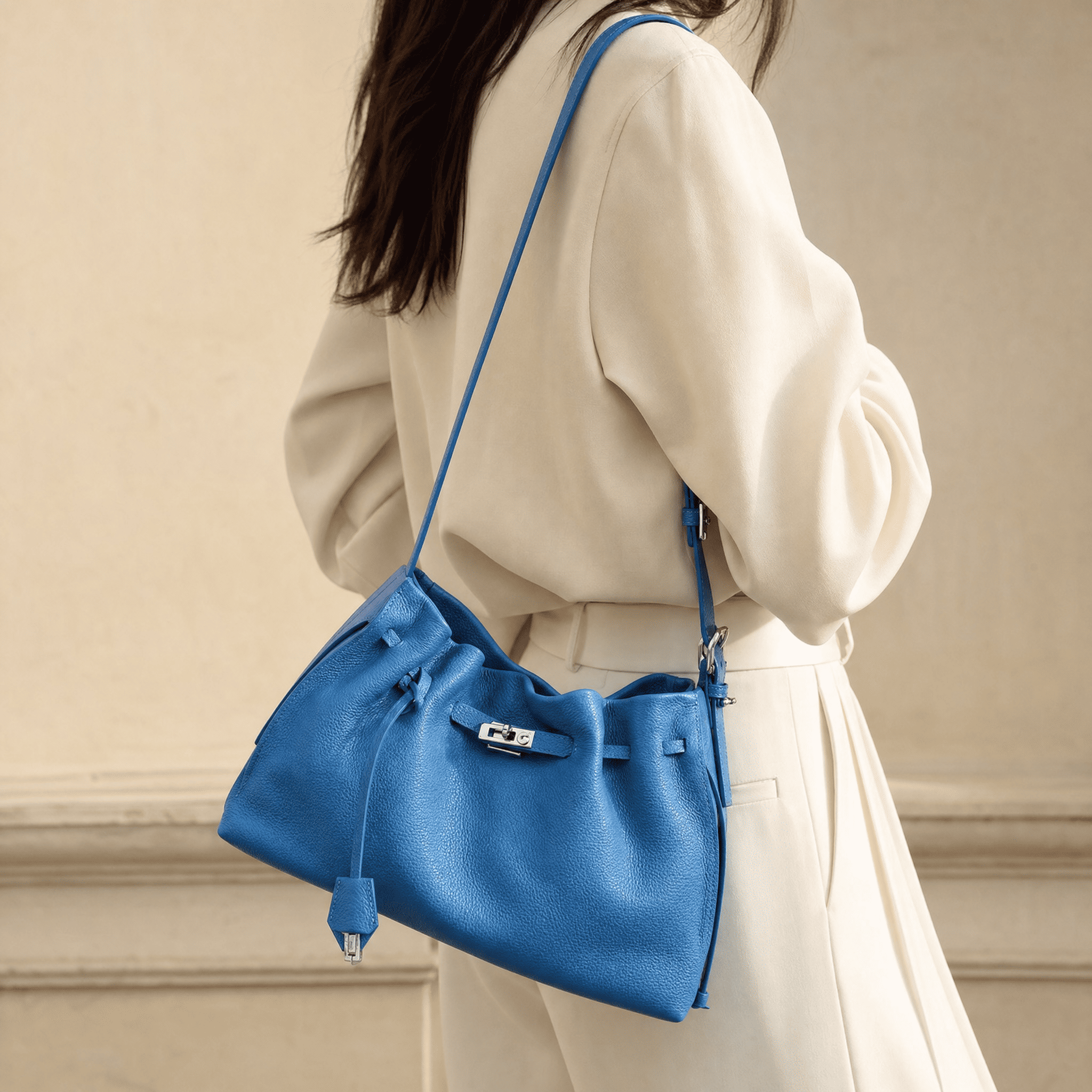 Grace Shoulder-Blue