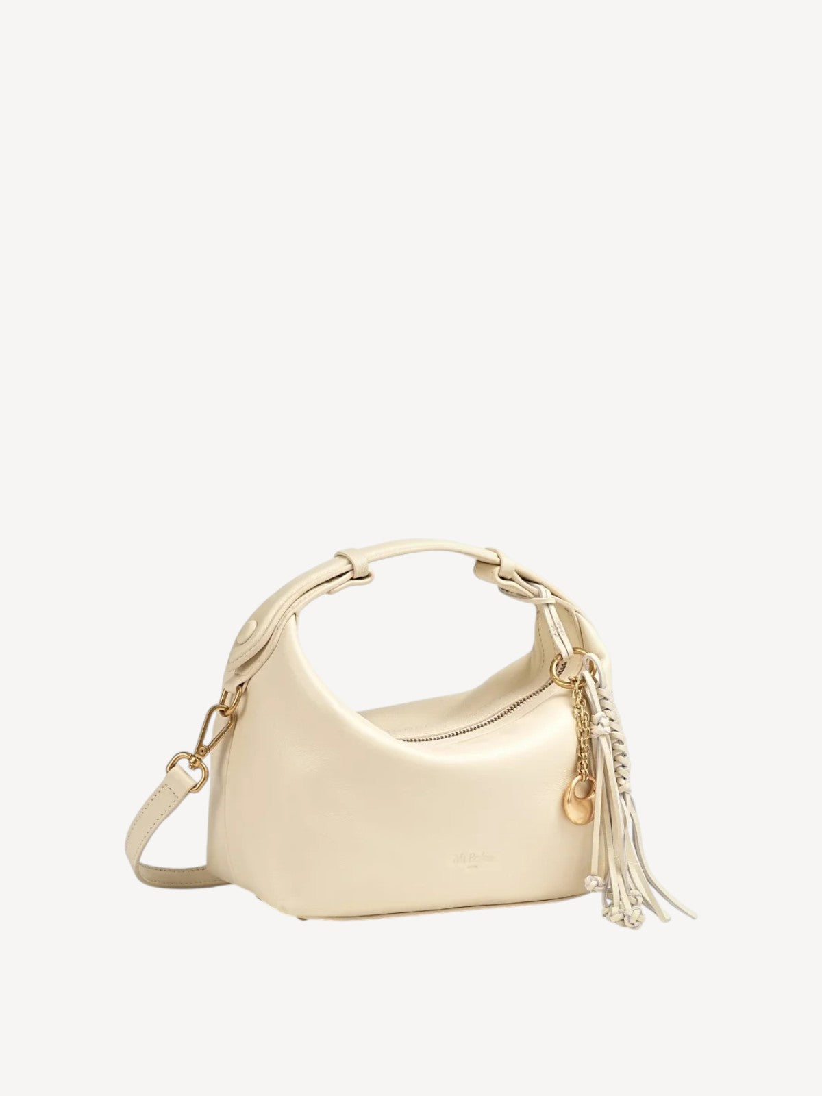 Camilla Half Moon - Creamy White