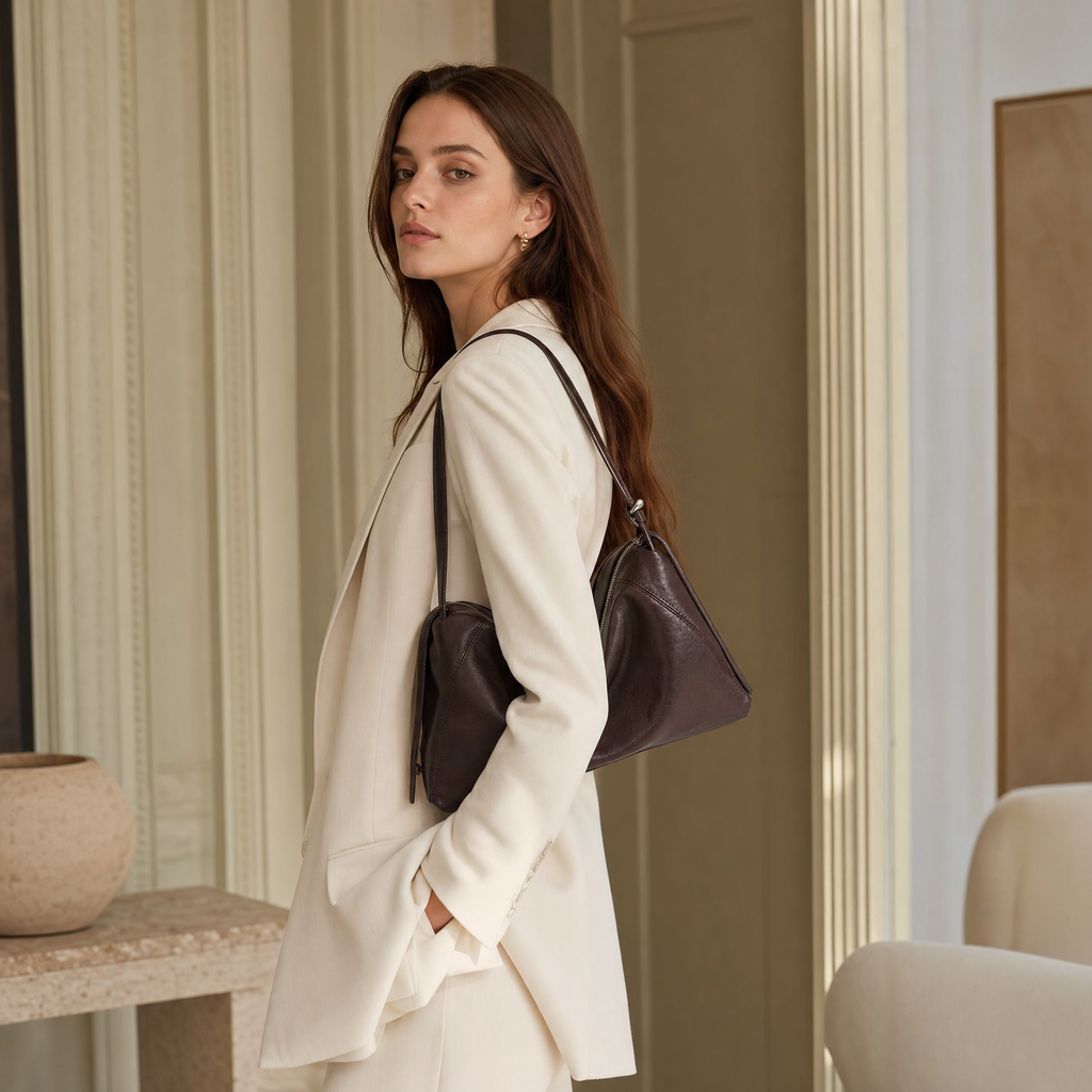 Seoul Shoulder Bag-Creamy White