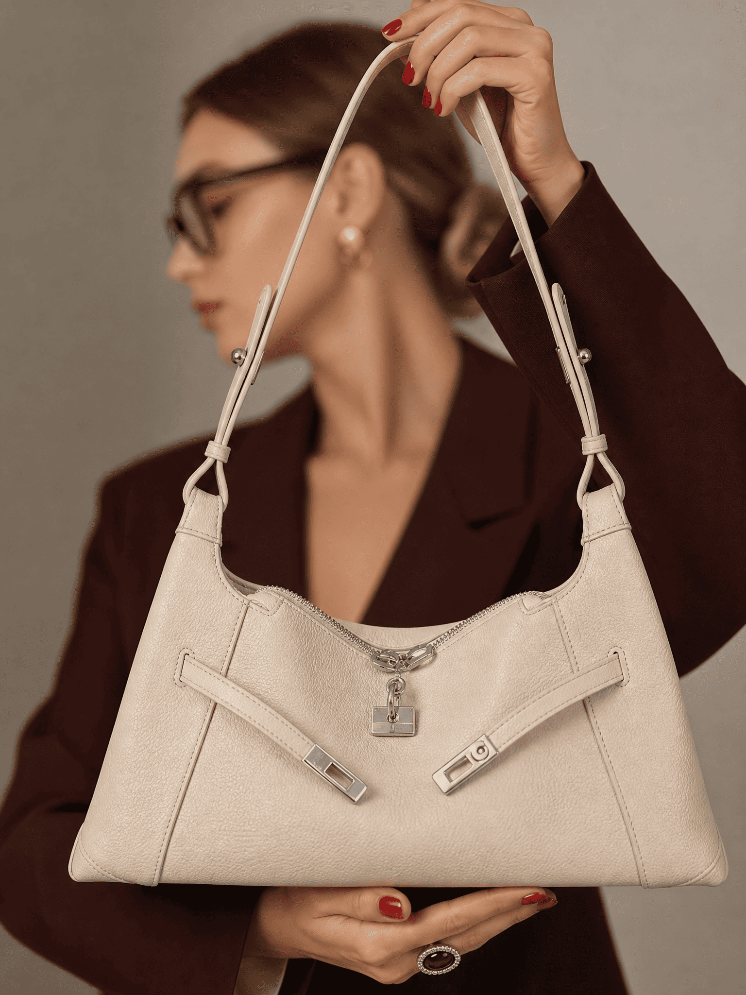 Grace Shoulder - Dark Grey