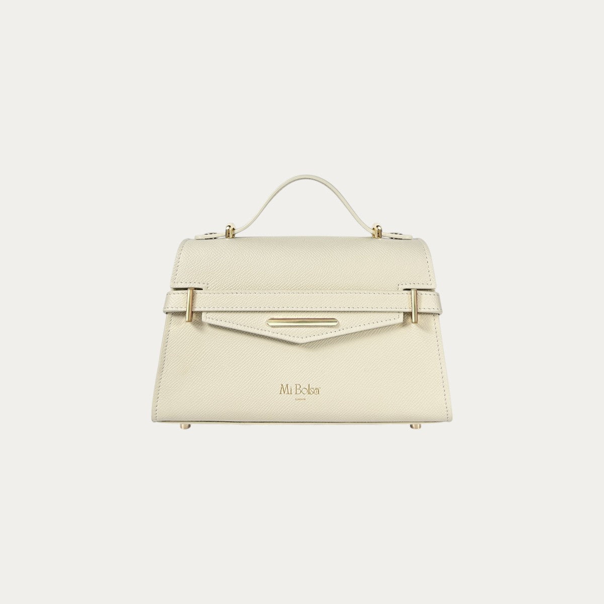 "Mi" Top Handle -Creamy White Original