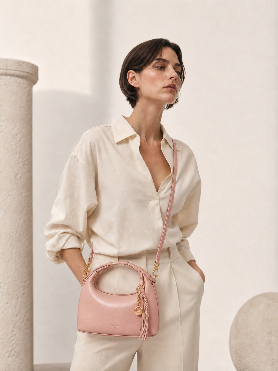 Camilla Half Moon - Sakura Pink