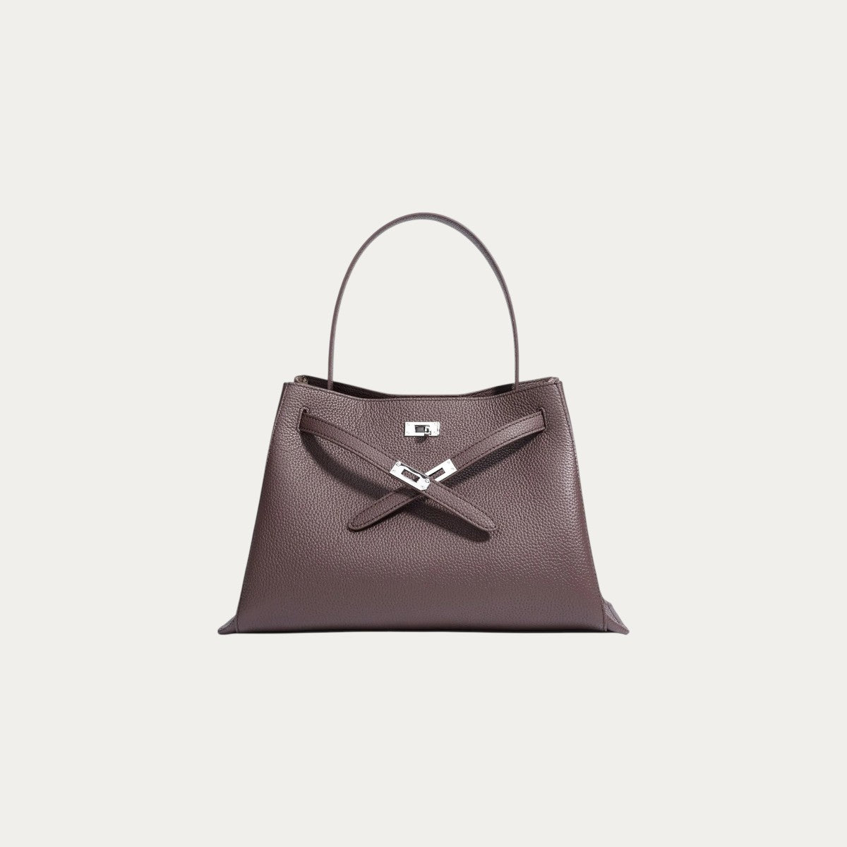 Grace Top Handle Midi - Coffee