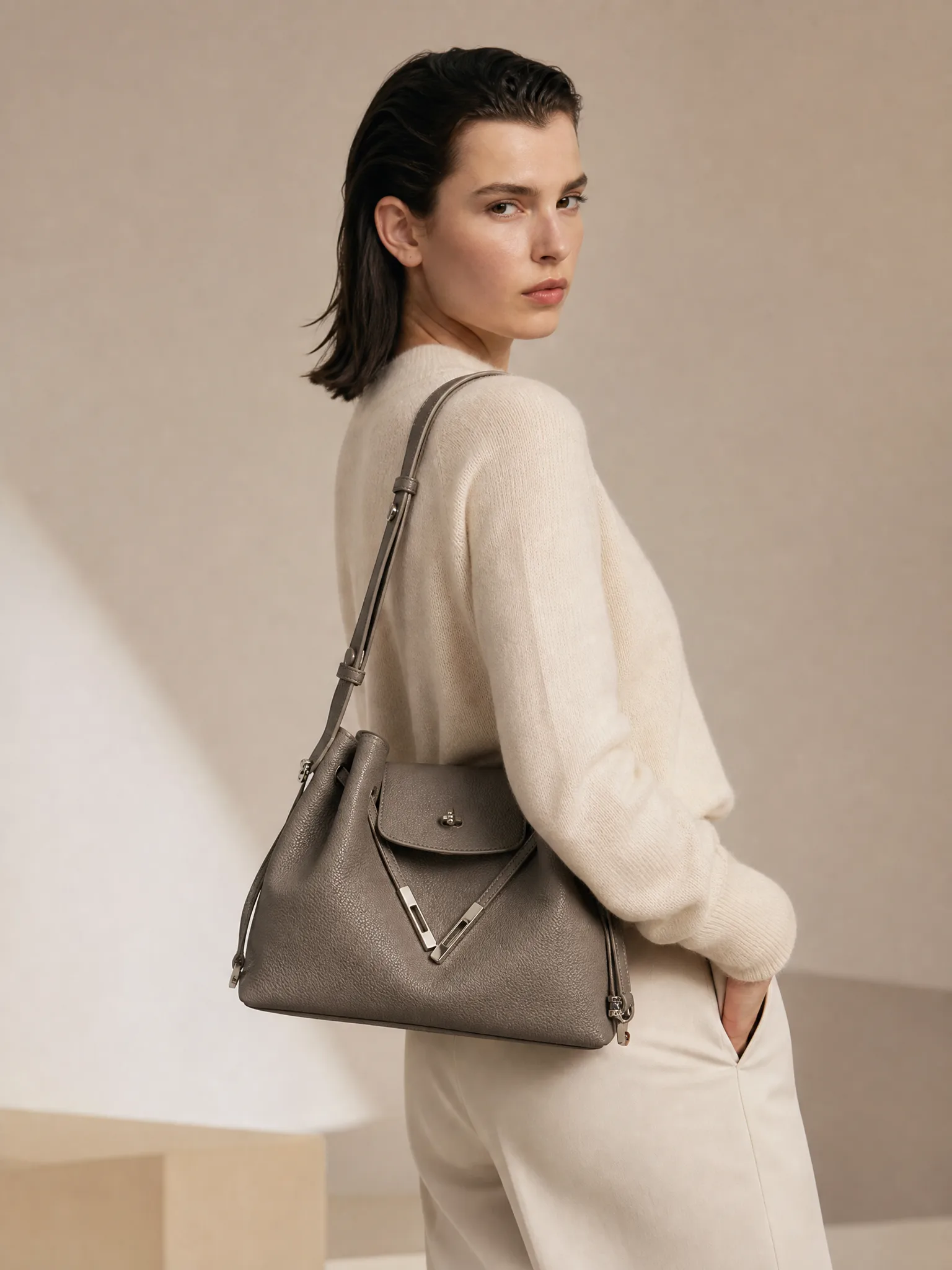 Grace Shoulder-Pink