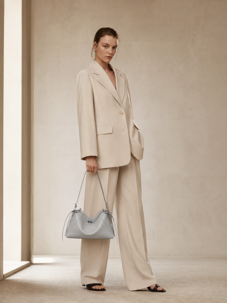 Seoul Shoulder Bag-Creamy White