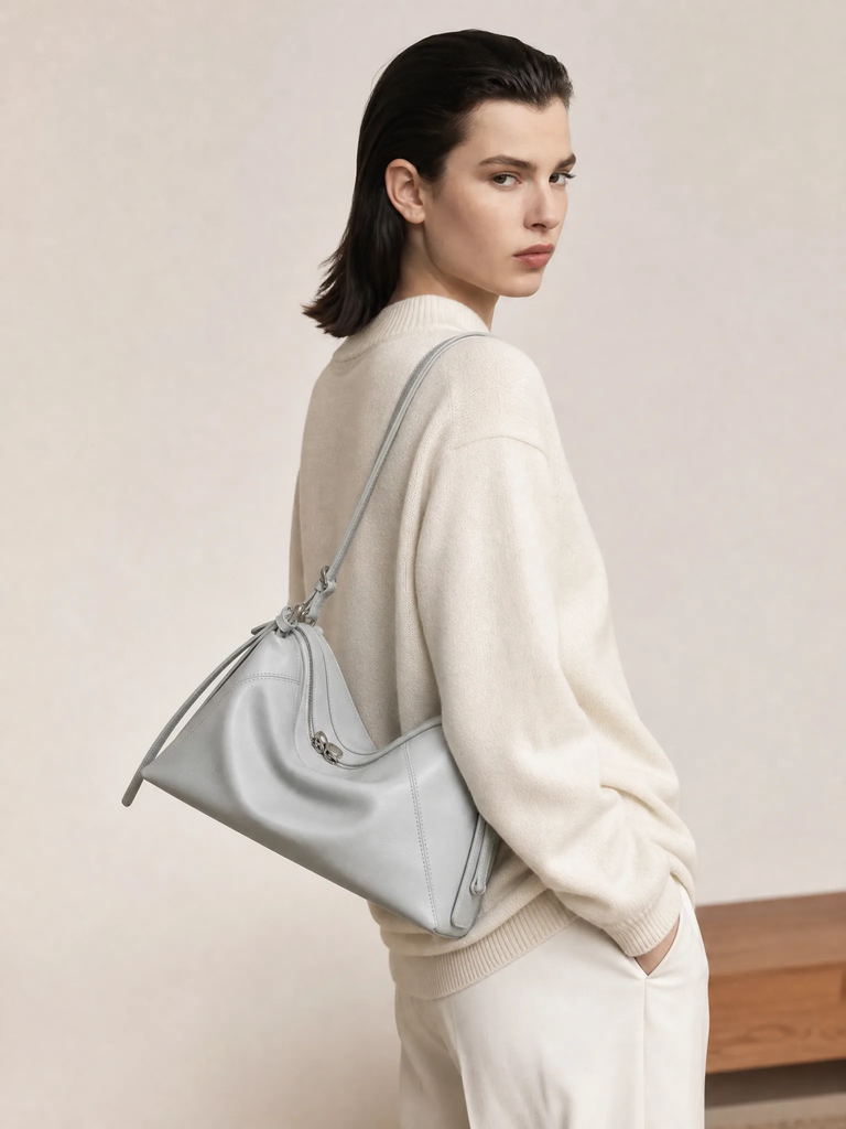 Seoul Shoulder Bag-Light Blue