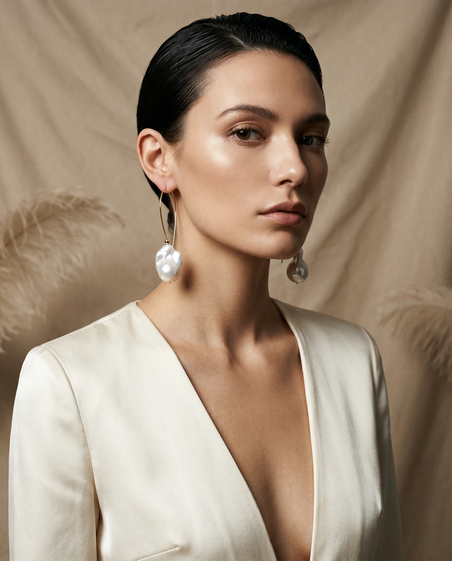 Baroque Pearls Earrings