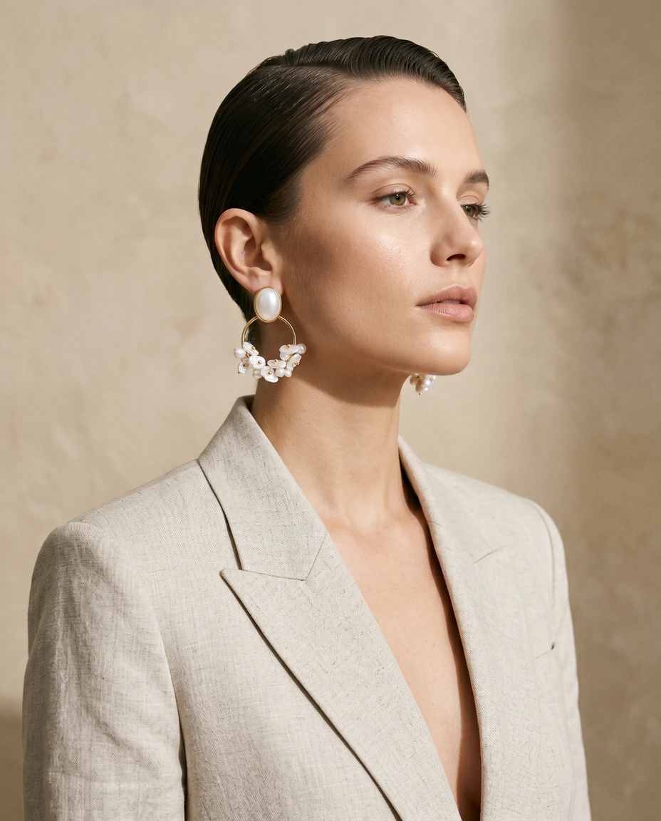 Baroque Pearls Earrings